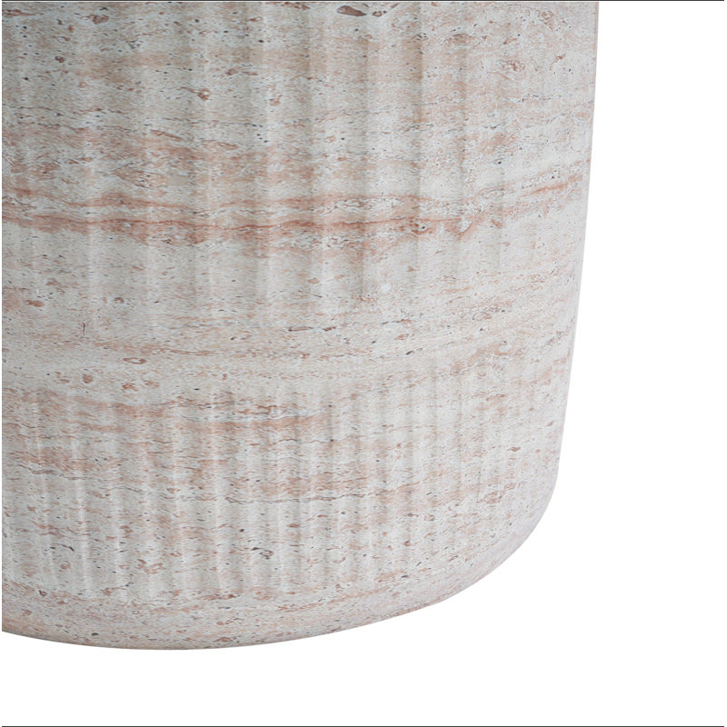 Outdoor/Indoor Lightweight Concrete Side Table