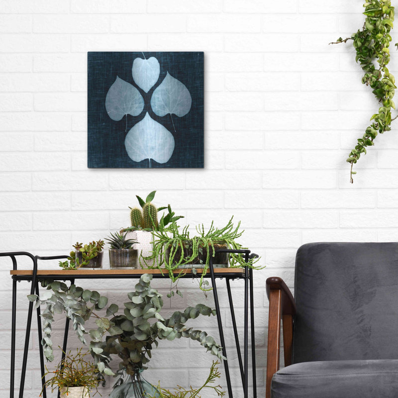 Art luxueux «Leaves On Linen IV» par Debra Van S «Leaves On Linen IV» par Debra Van Swearingen