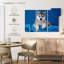 Chiot Husky aux yeux bleus Brampt-108105046
