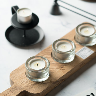 Bougies chauffe-plat - 6 à 7 heures - Paquet de 100 200 300 bougies géantes - Votive sans fumée blanche non parfumée