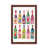 Brown Floater Framed