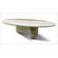 Table basse en marbre naturel exquis pour le salon, rehaussant le luxe et le style