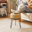 Tabouret d'appoint en métal Nyell-770131543