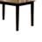 Ulverin Espresso Square Dining Table Seats 4