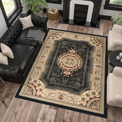 Tapis tissé à la machine Clarence