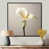 Toile avec cadre flottant noir
