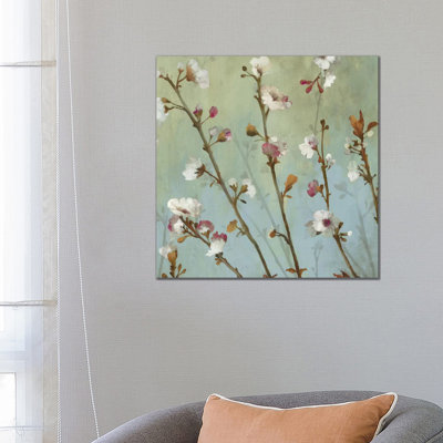 Wind Blossoms I 1 Piece Wrapped Canvas Painting