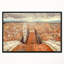 «Florence View from Duomo Cathedral», reproduction de photo sur toile tendue encadrée-26683057