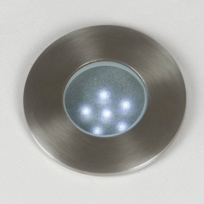 Silver Integrated LED Metal Deck Light