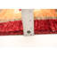 Tapis décoratif en laine de conception unique 6 pi 7 po x 10 pi noué à la main new age ziegler
