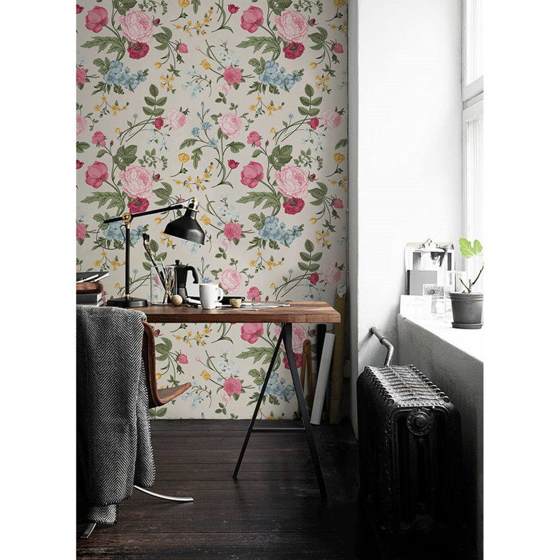 Brigit Matte Peel and Stick Mural, 312 x 219cm