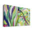 Toile tendue brillante avec abstraction tropicale V-Premium - prête à être accrochée-108969425