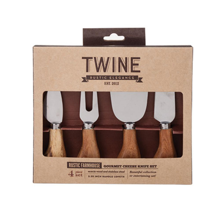 Twine Farmhouse Stainless Steel Cheese Serving Set & Reviews