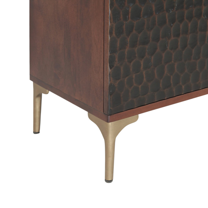 Vallarta 39" Bar Cabinet in Two Tone
