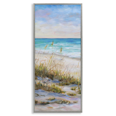 «Peaceful Beach Reeds», estampe numérique par Julie DeRice