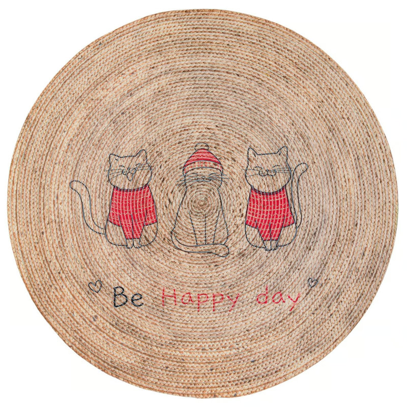 Tapis Seairra, Rond 3 pi 3 po