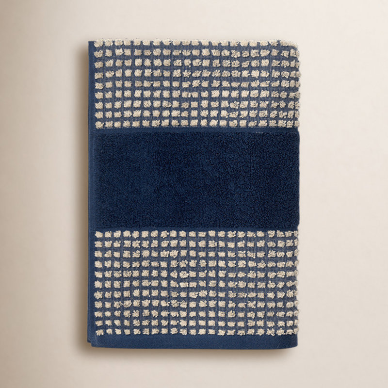 Razaria Bath Sheet, Blue/Sand