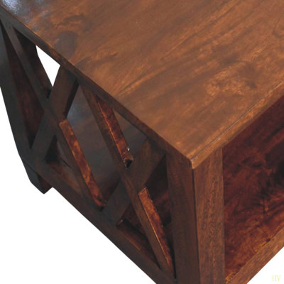 Belmont X-Frame  Coffee Table