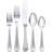 Vintage Jewel 20 Piece 18/10 Stainless Steel Flatware Set, Service for 4