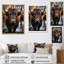 Buffalo National Photo - animaux, impressions sur toile-1003319138-1003319148