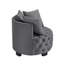 Chaise d'appoint contemporaine rembourrée et capitonnée-2115712964