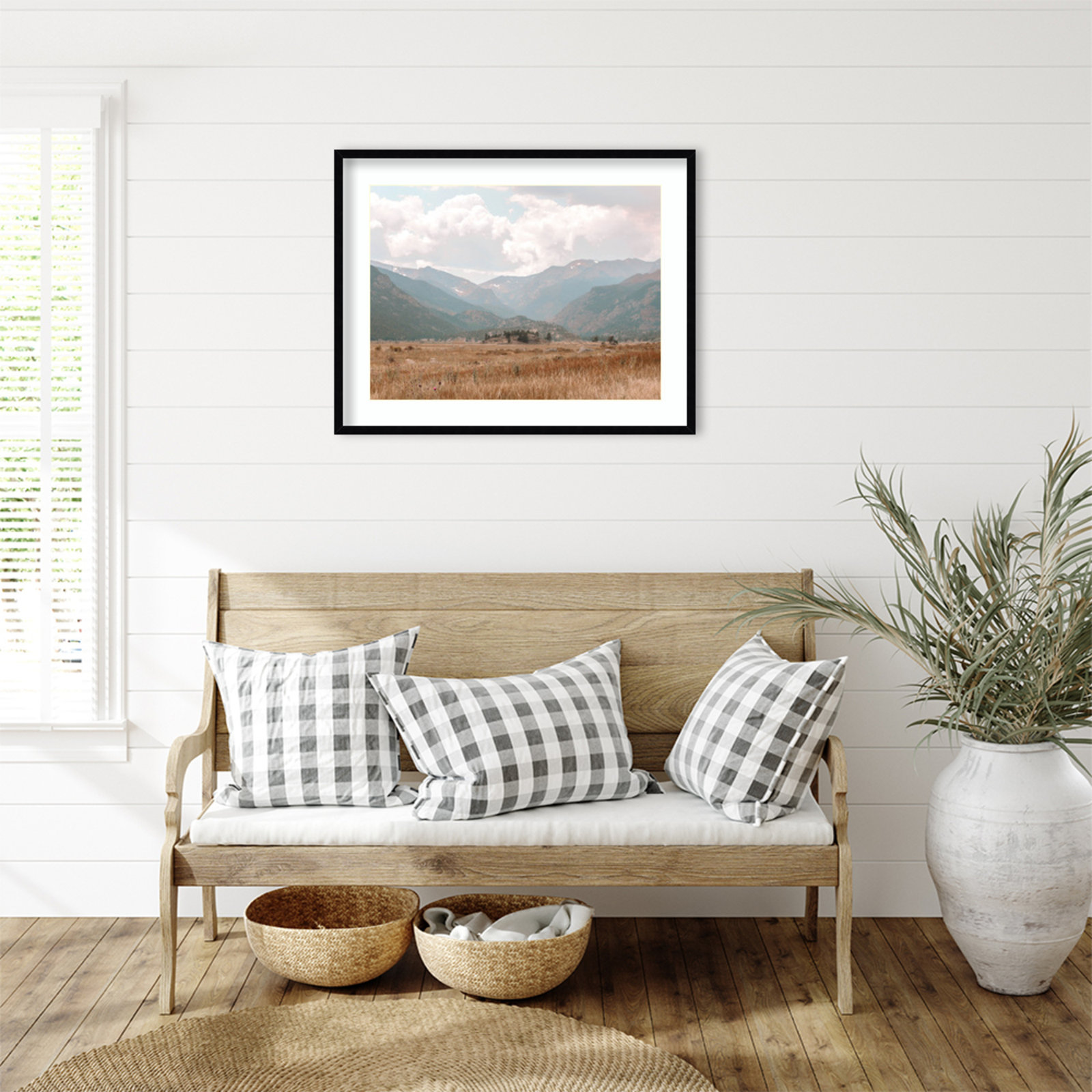Cornell "Wanderings" Print by Alicia Abla, Black, 26" H x 33" W x 1" D