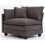 Canapé modulaire moderne à 2 places de 77,95 po avec coussins de taille, canapé symétrique à 2 places, canapé-lit avec méridienne pour le salon, appartement