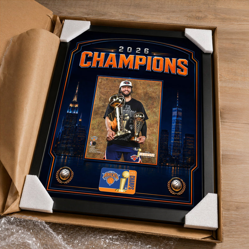 Cadre photo 18 x 22 po Jalen Brunson New York Knicks