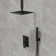 10" Pressure Balanced Rain Shower Faucet System, Handheld Spray Head with Rough-in Valve
