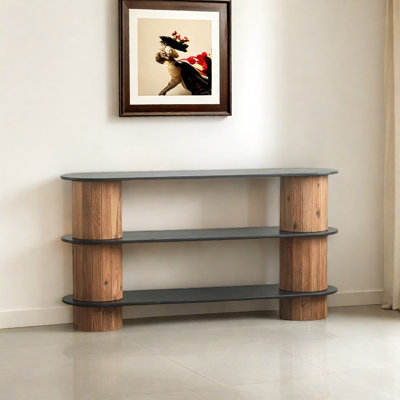 Console de style rétro champêtre