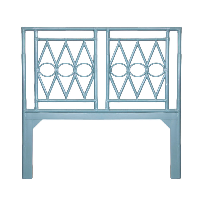 Michelle Headboard, Pool Blue, Queen