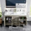 Ensemble de meuble-lavabo double 59 po Wauconda-1434395407