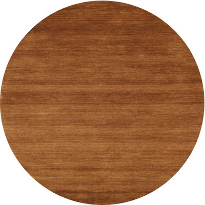 Tapis contemporain brun