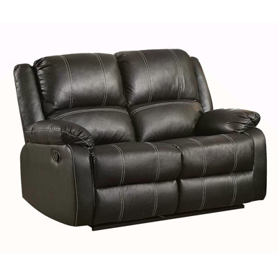 Causeuse inclinable en cuir synthétique Zuriel