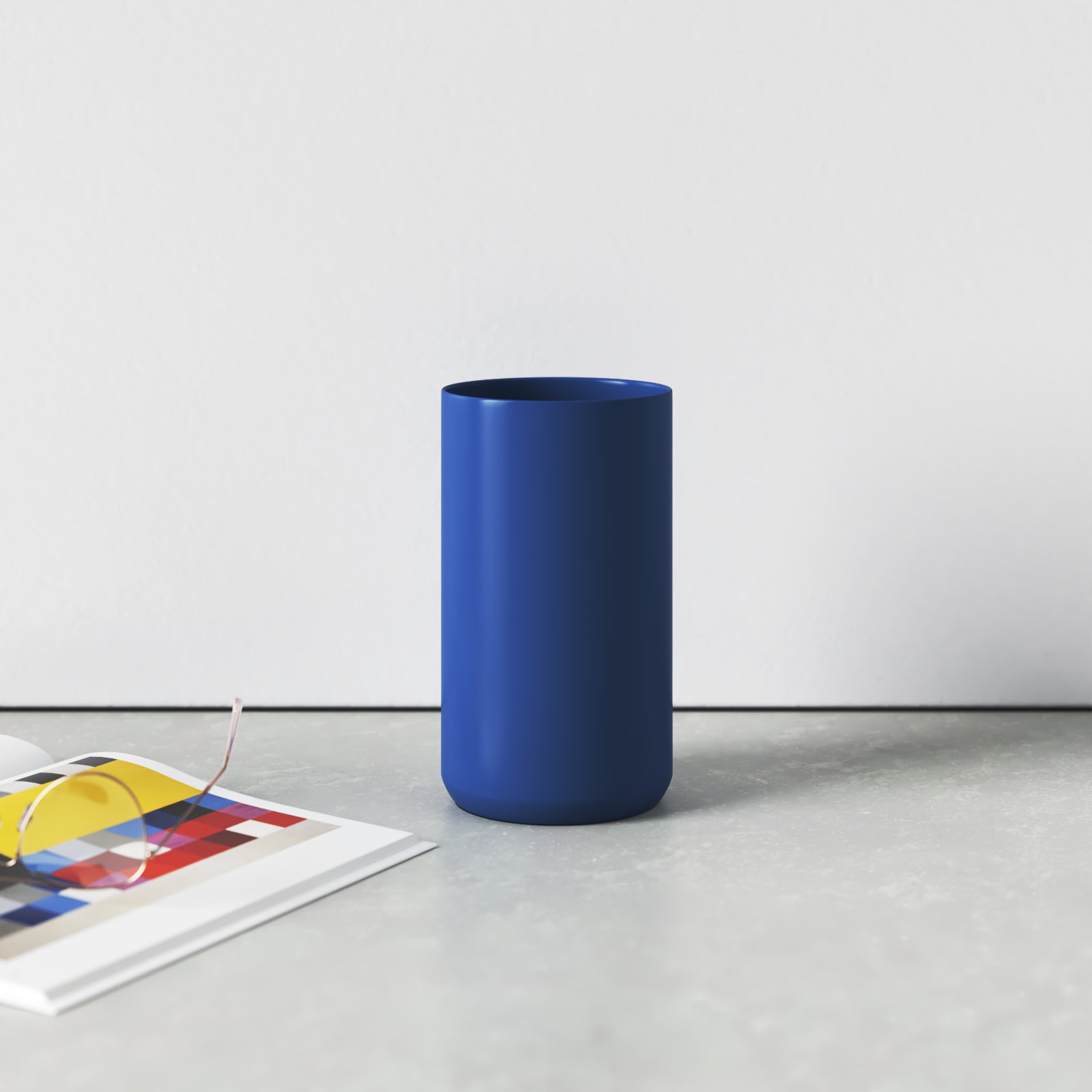 Parsons Table Vase, Blue