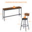 160 cm Iron Bar Set Bar Cabinet-979001322