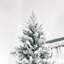 Arbre de Noël artificiel pin enneigé 9 pi, 616 branches de cèdre réalistes, ouverture automatique, décoration des Fêtes pour la maison