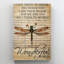 «Mowrystown Dragonfly What A Wonderful World», reproduction d'art rectangulaire sur toile tendue sur toile tendue-1532352767