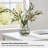 Obsidian Mist 7.5" Modern Black Glass Vase-1920637504
