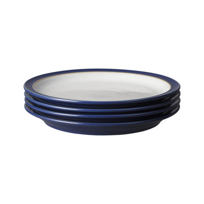 4 assiettes à dîner Elements Dark Blue