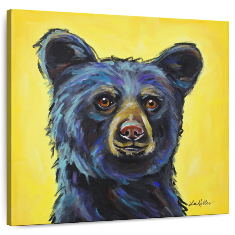 Brampt Black Bear Bernard, 33" H x 33" W