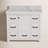 42'' Single Bathroom Vanity with Carrara Marble Top-207400347