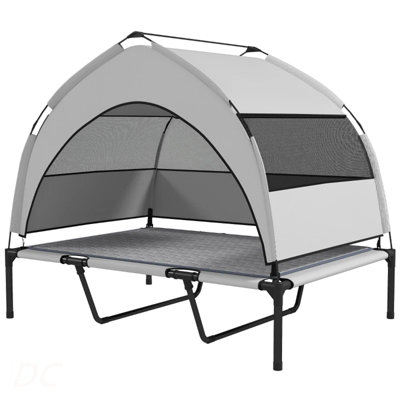 Raised Pet Cot,Elevated Portable Dog Cot