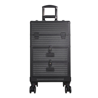 Faux Leather Makeup Organizer