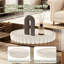 Plateau décoratif ovale en bois, table basse moderne et pièce maîtresse de décoration intérieure pour la cuisine, le salon et la bibliothèque