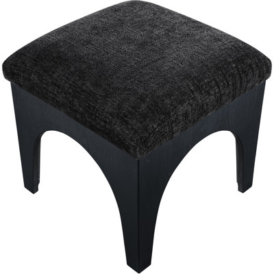 Lawson Chenille Fabric Ottoman