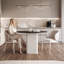 Metal Base Dining Table-771629750