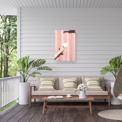 1 x toile d'extérieur Studio III Heres To Pink 05