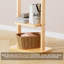 Porte-manteaux et crochets peu encombrants, rangement pour entrée moderne en bois d'hévéa
