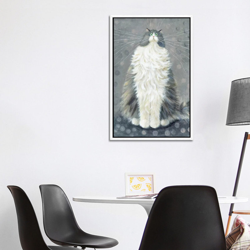 Foggy 1 Piece Wall Art on Canvas, 101.6 cm H x 66.04 cm W, White Framed